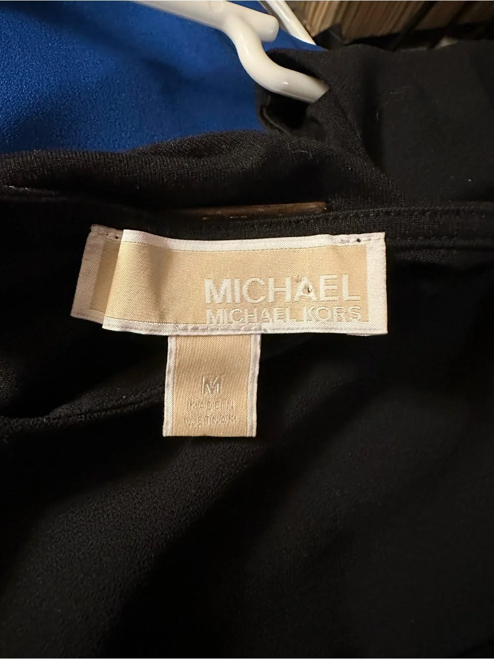 Michael Kors Black Layered Chiffon-Hem Long-Sleeve Tunic